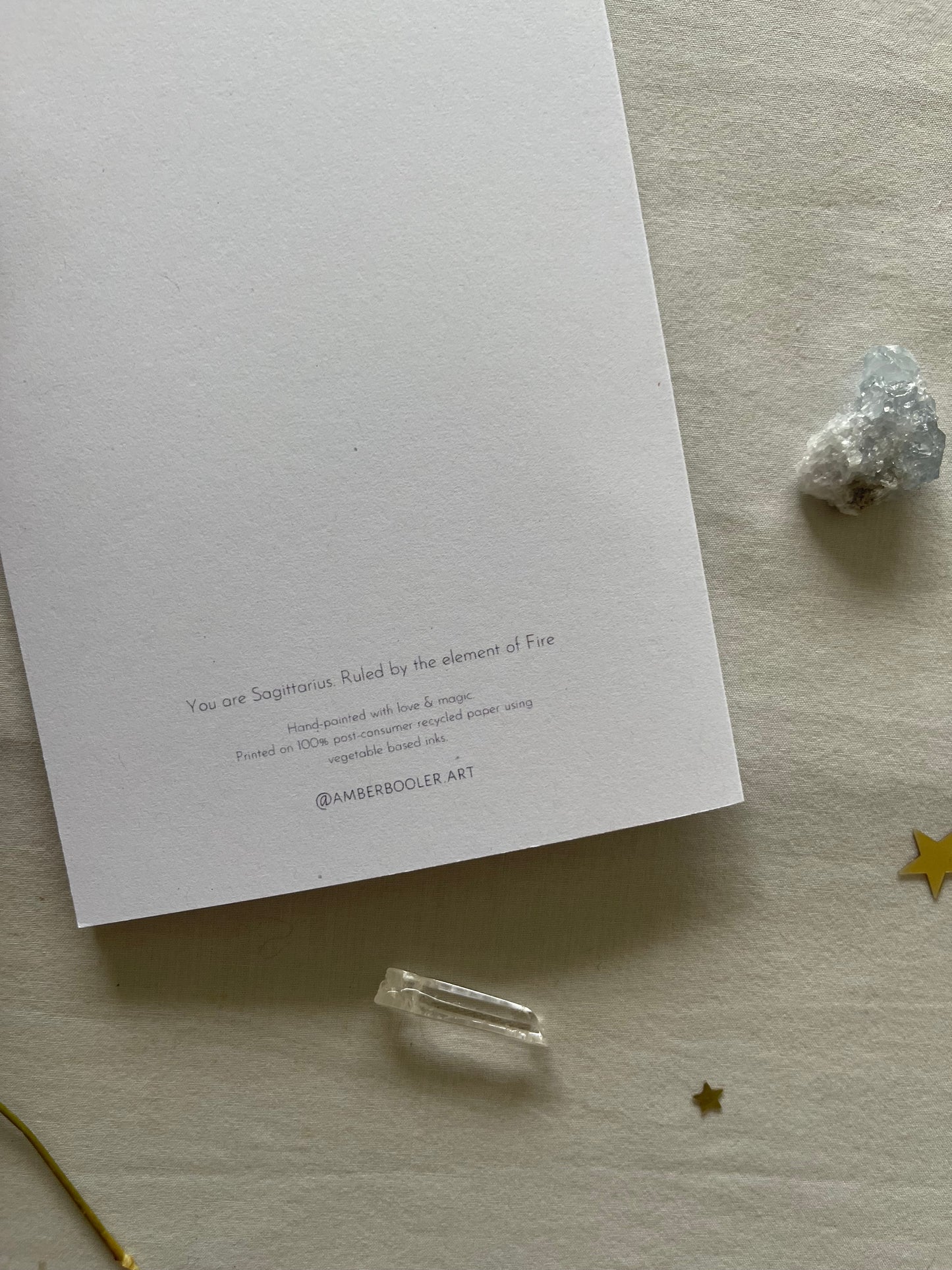 Zodiac Sagittarius Greeting Card